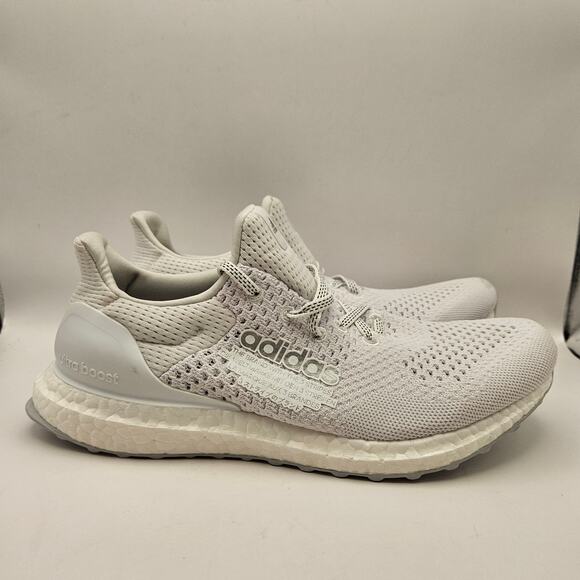 ADIDAS X ATMOS MEN\'S 8.5 ULTRABOOST DNA WHITE BOOST RUNNING SHOES H05023 NWOB